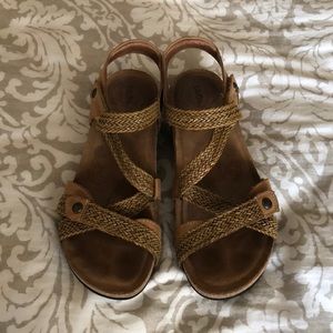 Taos Leather and Cork Sandals